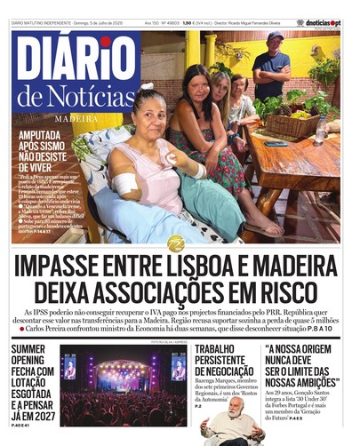 Edição do dia 5 Julho 2026 da pubicação Diário de Notícias