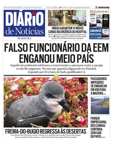 Edição do dia 28 Julho 2026 da pubicação Diário de Notícias