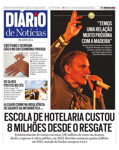 Edição do dia 12 Agosto 2026 da pubicação Diário de Notícias