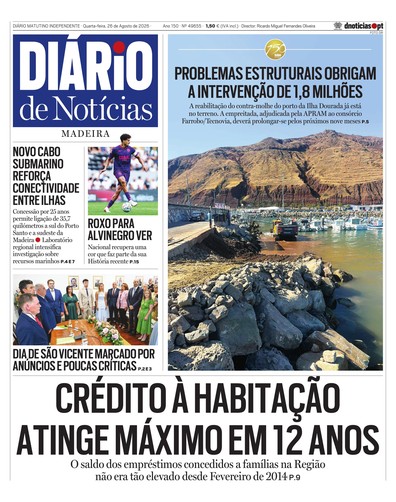 Edição do dia 26 Agosto 2026 da pubicação Diário de Notícias