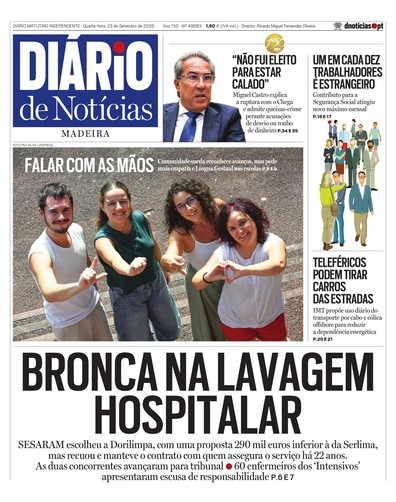 Edição do dia 23 Setembro 2026 da pubicação Diário de Notícias