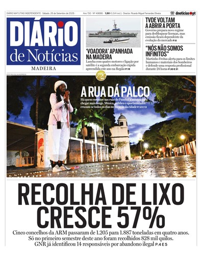 Edição do dia 26 Setembro 2026 da pubicação Diário de Notícias