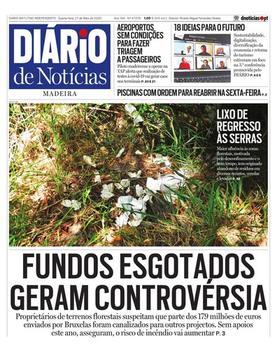 Edição do dia 27 Maio 2020 da pubicação Diário de Notícias