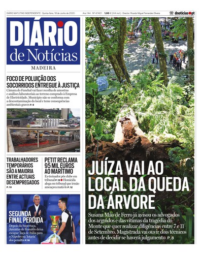Edição do dia 18 Junho 2020 da pubicação Diário de Notícias