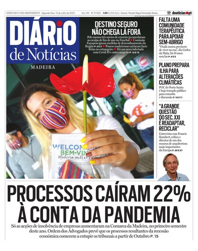 Edição do dia 13 Julho 2020 da pubicação Diário de Notícias