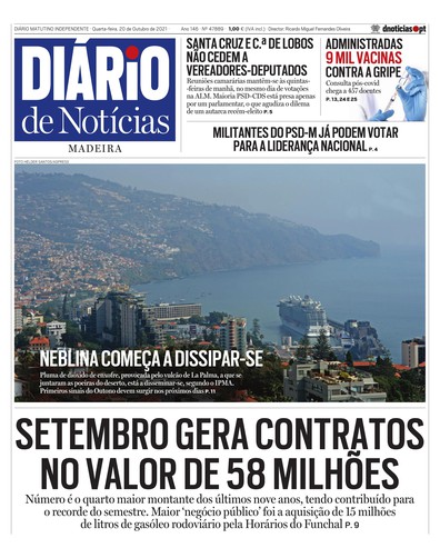 Edição do dia 20 Outubro 2021 da pubicação Diário de Notícias