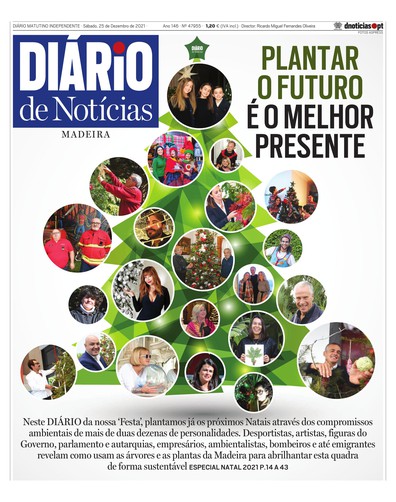 Edição do dia 25 Dezembro 2021 da pubicação Diário de Notícias