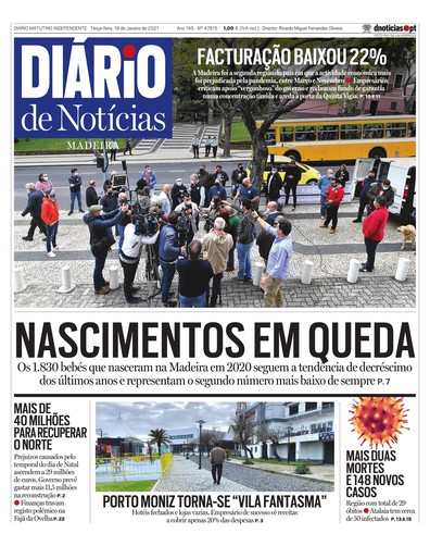 Edição do dia 19 Janeiro 2021 da pubicação Diário de Notícias