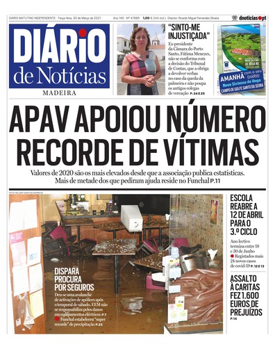 Edição do dia 30 Março 2021 da pubicação Diário de Notícias