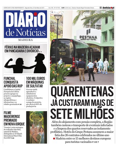 Edição do dia 24 Maio 2021 da pubicação Diário de Notícias