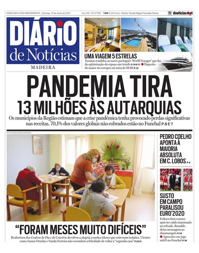 Edição do dia 13 Junho 2021 da pubicação Diário de Notícias