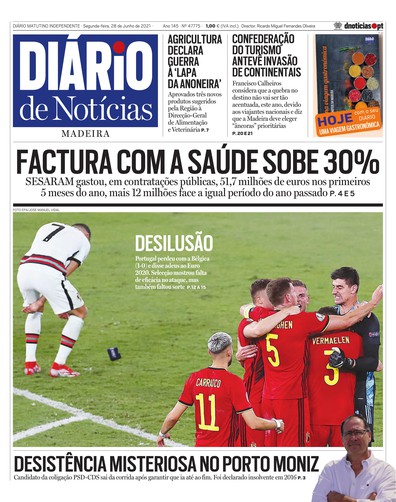 Edição do dia 28 Junho 2021 da pubicação Diário de Notícias