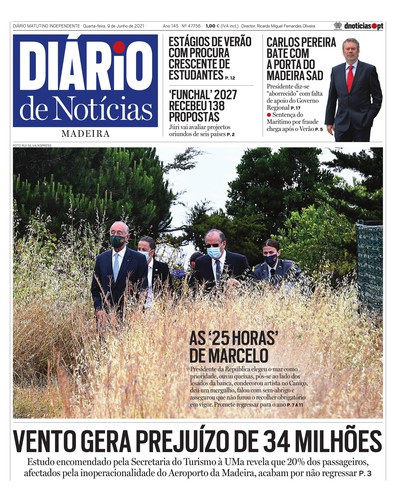 Edição do dia 9 Junho 2021 da pubicação Diário de Notícias