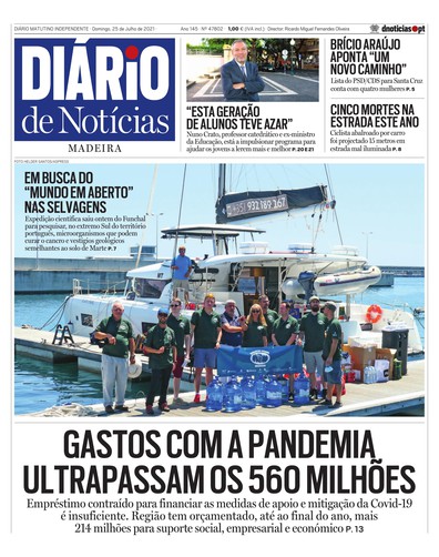 Edição do dia 25 Julho 2021 da pubicação Diário de Notícias