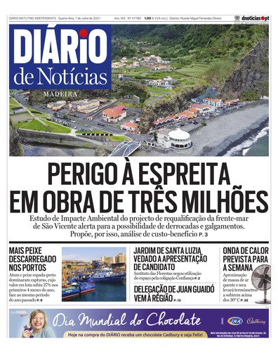 Edição do dia 7 Julho 2021 da pubicação Diário de Notícias
