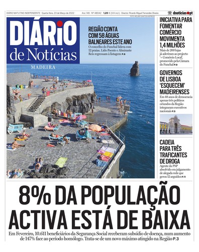 Edição do dia 23 Março 2022 da pubicação Diário de Notícias
