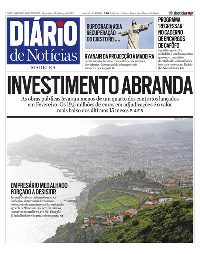 Edição do dia 29 Março 2022 da pubicação Diário de Notícias