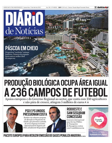 Edição do dia 13 Abril 2022 da pubicação Diário de Notícias