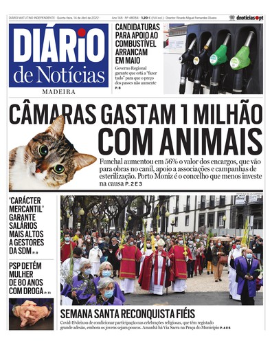 Edição do dia 14 Abril 2022 da pubicação Diário de Notícias