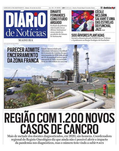 Edição do dia 30 Abril 2022 da pubicação Diário de Notícias