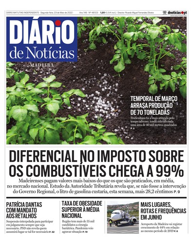Edição do dia 23 Maio 2022 da pubicação Diário de Notícias