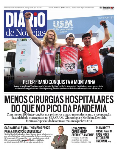Edição do dia 29 Maio 2022 da pubicação Diário de Notícias