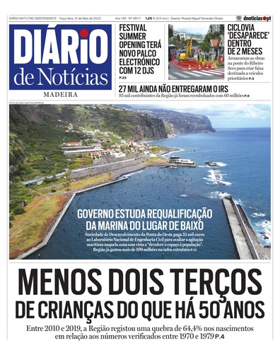 Edição do dia 31 Maio 2022 da pubicação Diário de Notícias