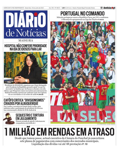 Edição do dia 10 Junho 2022 da pubicação Diário de Notícias
