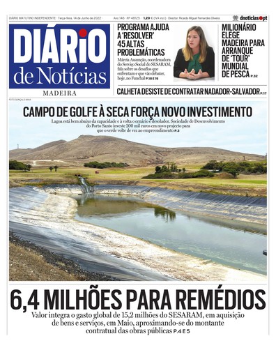 Edição do dia 14 Junho 2022 da pubicação Diário de Notícias