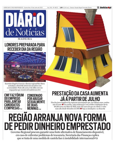 Edição do dia 16 Junho 2022 da pubicação Diário de Notícias