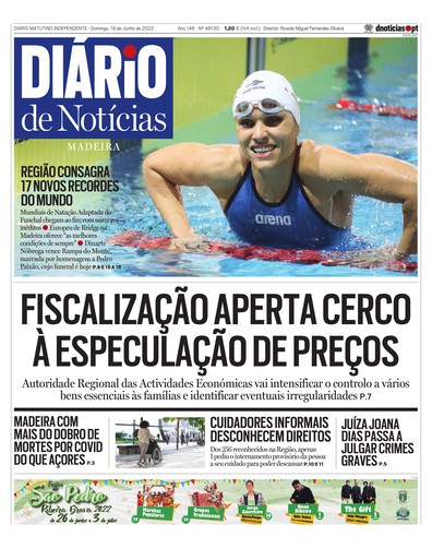 Edição do dia 19 Junho 2022 da pubicação Diário de Notícias
