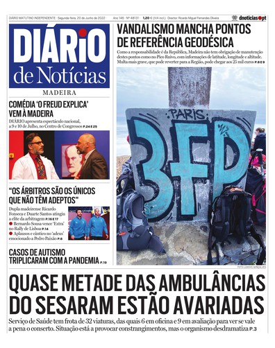 Edição do dia 20 Junho 2022 da pubicação Diário de Notícias