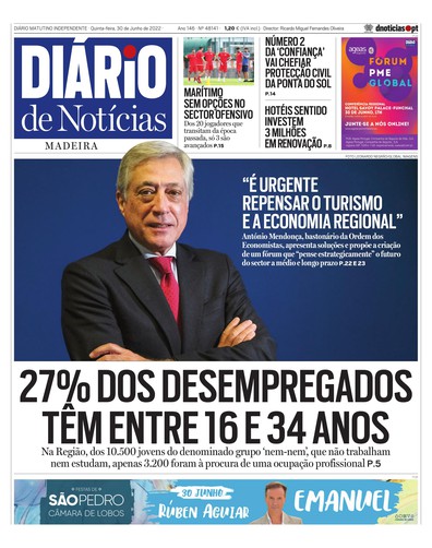 Edição do dia 30 Junho 2022 da pubicação Diário de Notícias