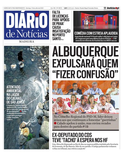 Edição do dia 10 Julho 2022 da pubicação Diário de Notícias