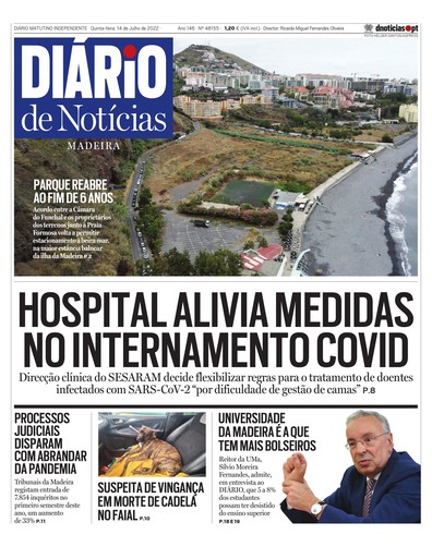 Edição do dia 14 Julho 2022 da pubicação Diário de Notícias