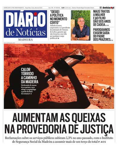 Edição do dia 5 Julho 2022 da pubicação Diário de Notícias