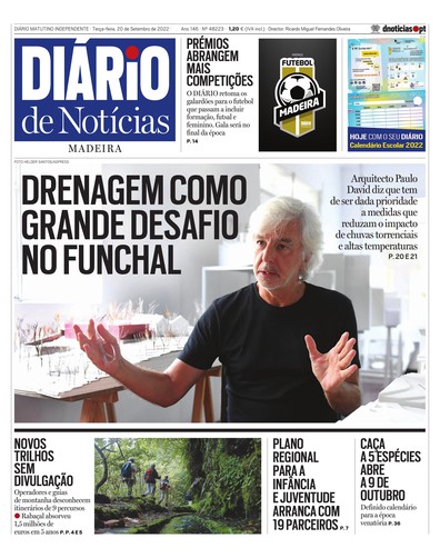 Edição do dia 20 Setembro 2022 da pubicação Diário de Notícias
